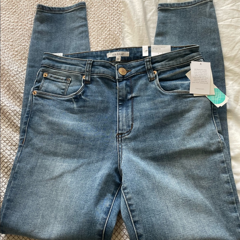 NWT Ankle/Skinny Jeans, 10” high rise, size 29